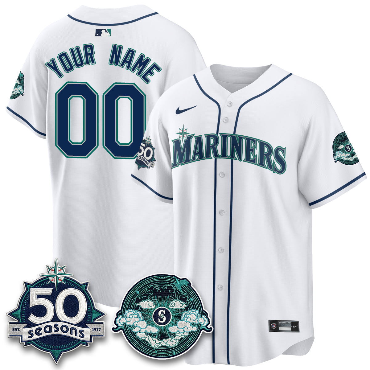 SEA x FW Night Limited Custom Jersey - All Stitched