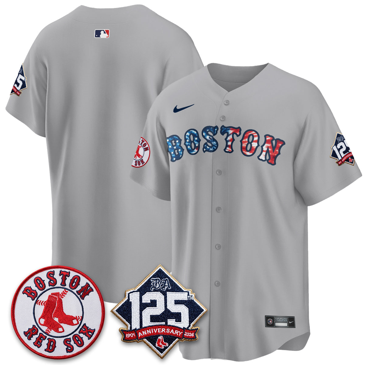 BOS Americana 2026 Vapor Limited Jersey - Stitched