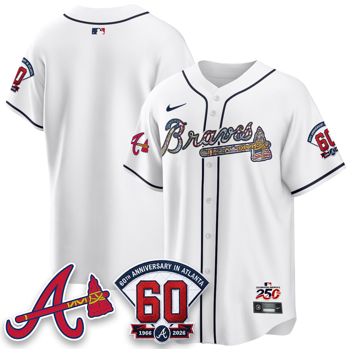 ATL 2026 Independence Day USA Vapor Limited Jersey - Stitched