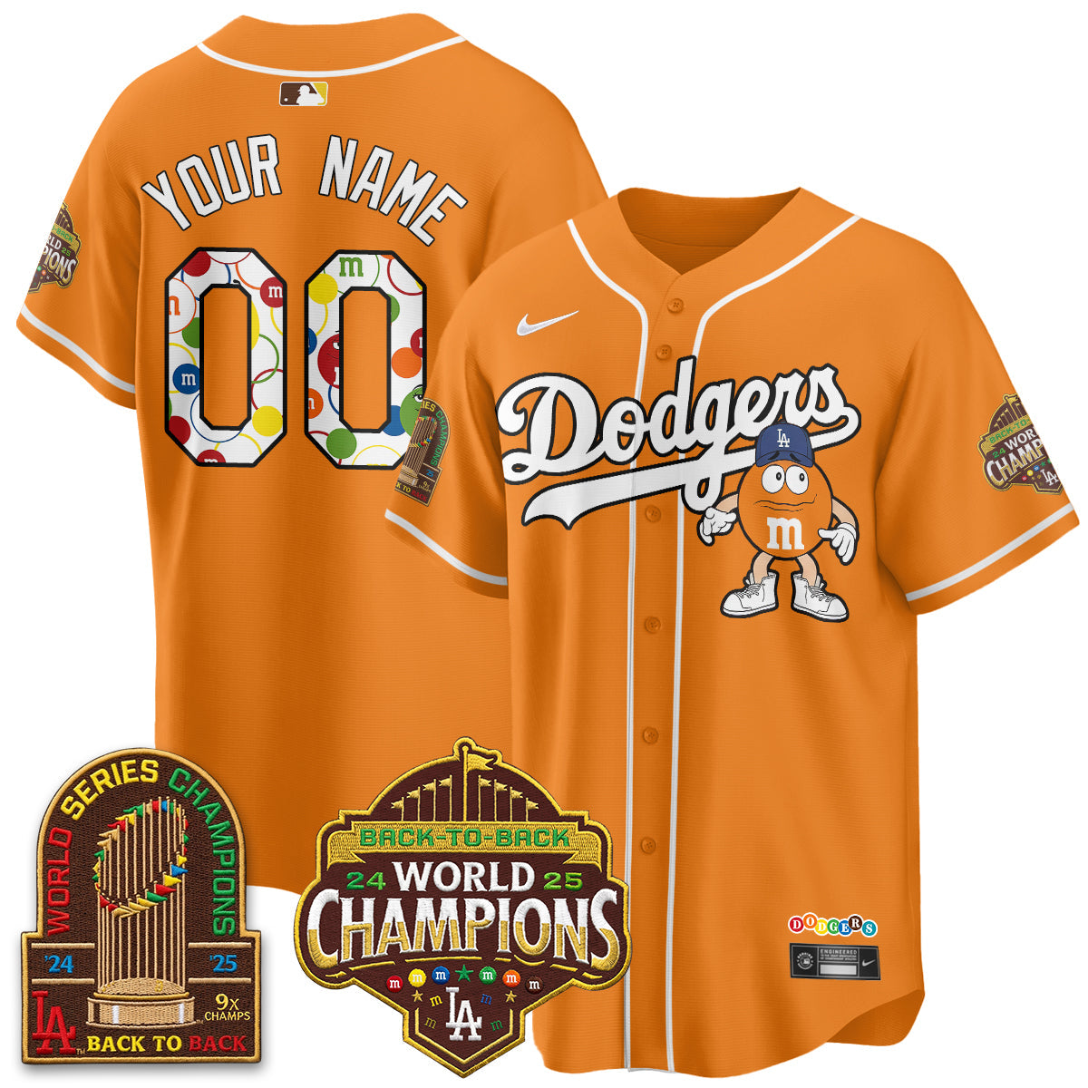 LAD x m&m Vapor Custom Jersey - Stitched