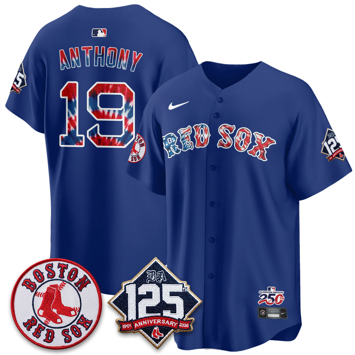 BOS Americana 2026 Vapor Limited Jersey - Stitched