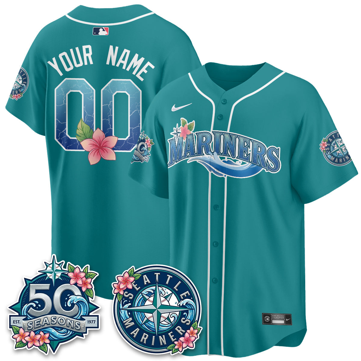 SEA "Aloha Spirit" Vapor Limited Custom Jersey - Printed