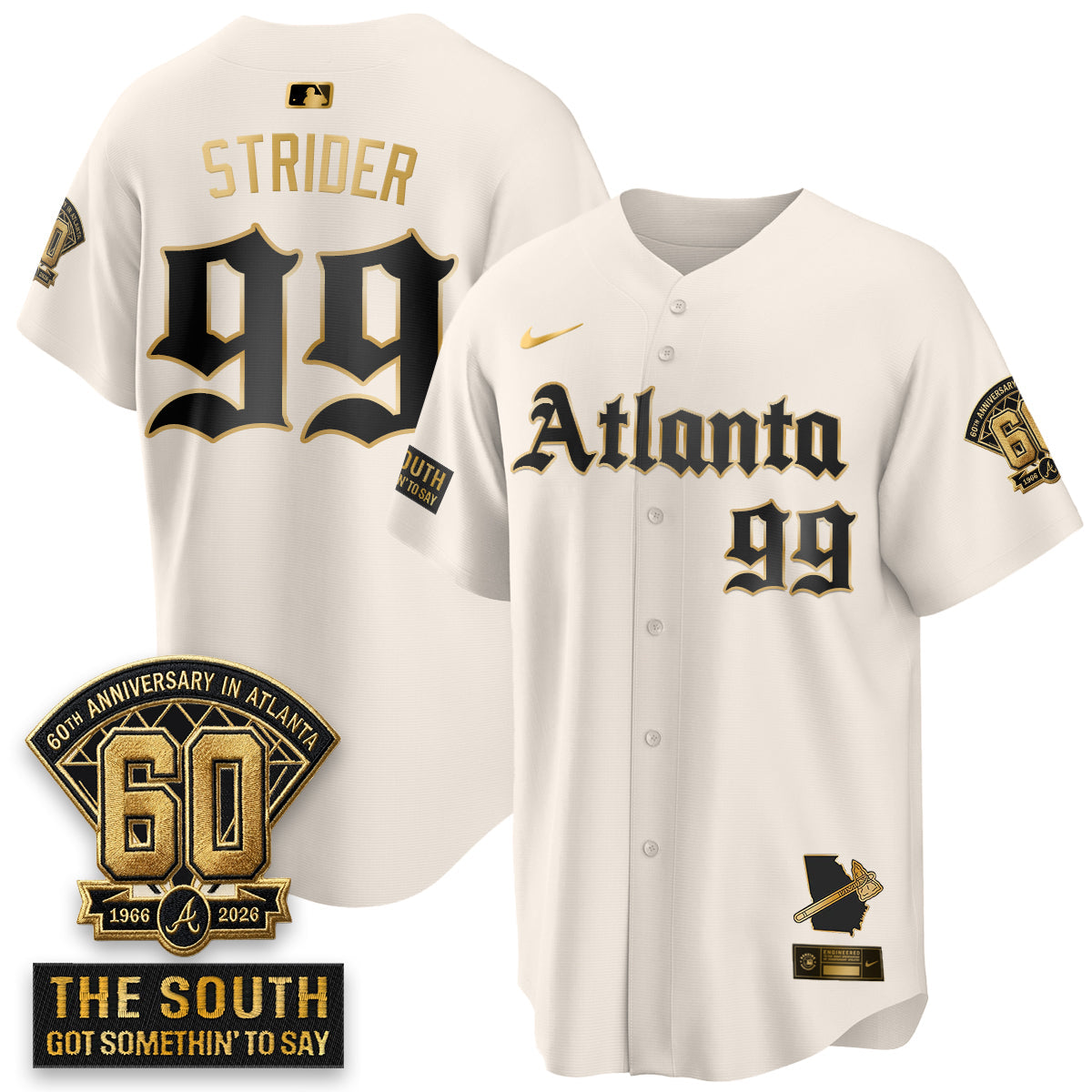 ATL 2026 Gothic Edition Vapor Limited Jersey - Stitched V2