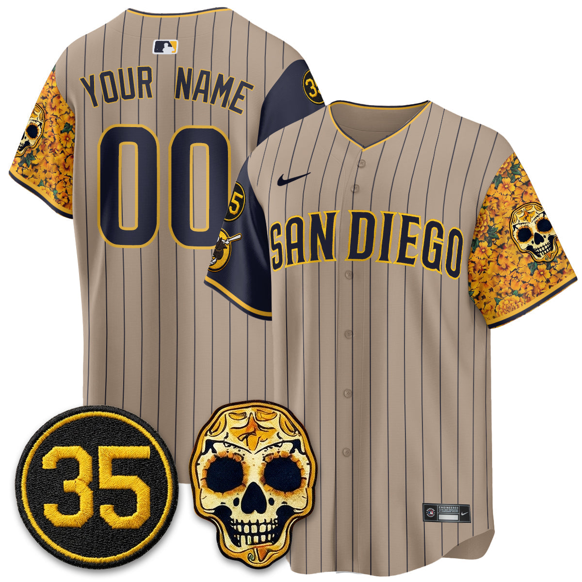SD 2026 City Connect - Remembering Randy Jones Vapor Limited Custom Jersey - All Stitched