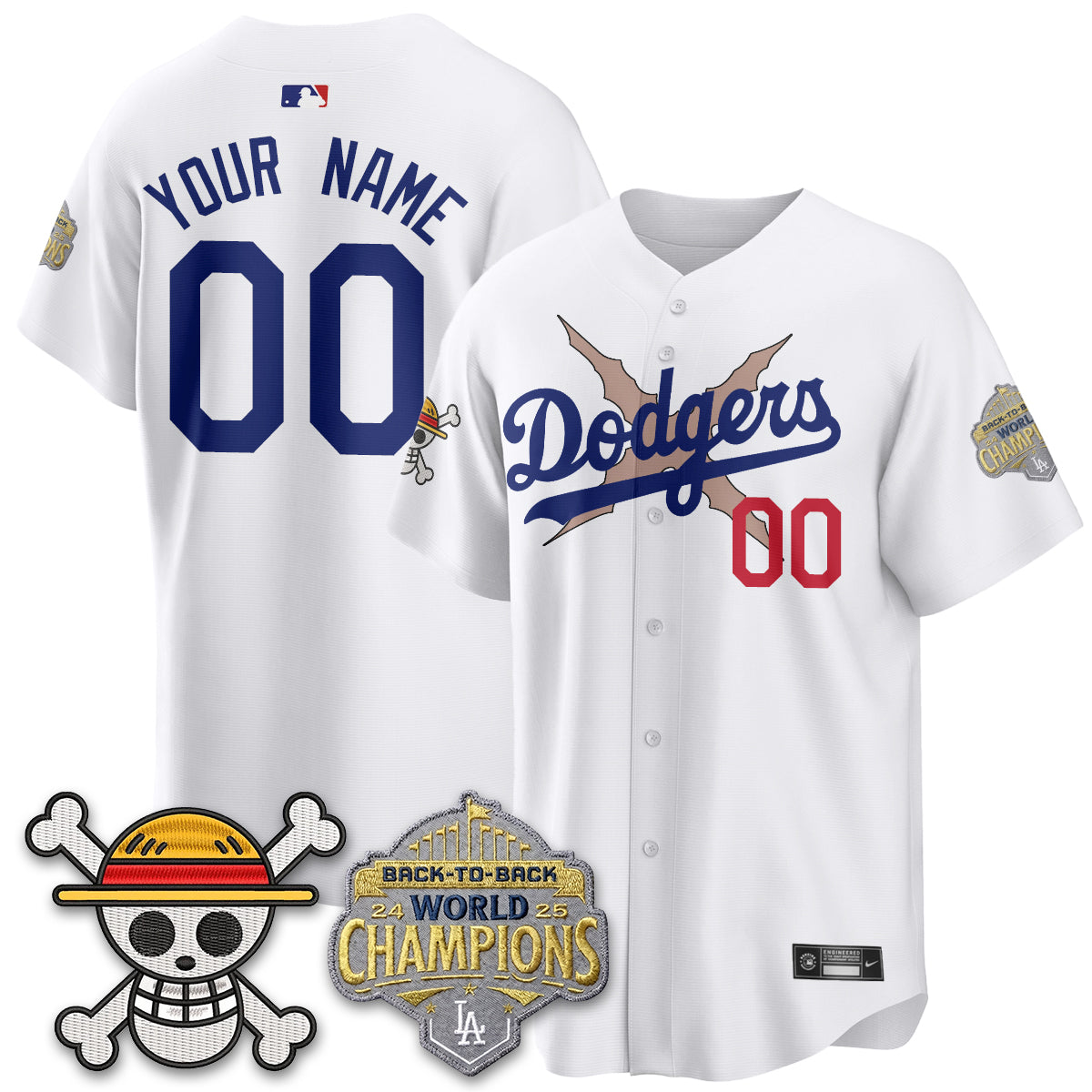 LAD x OP Vapor Custom Jersey -All Stitched V2