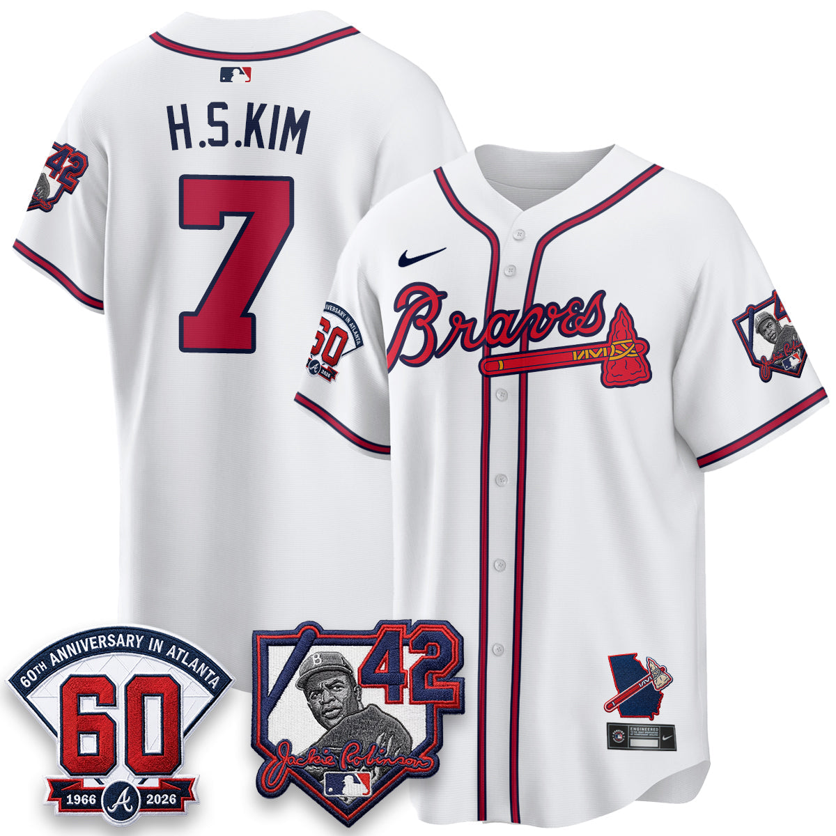 ATL 2026 Jackie Robinson Day Vapor Limited Jersey - All Stitched