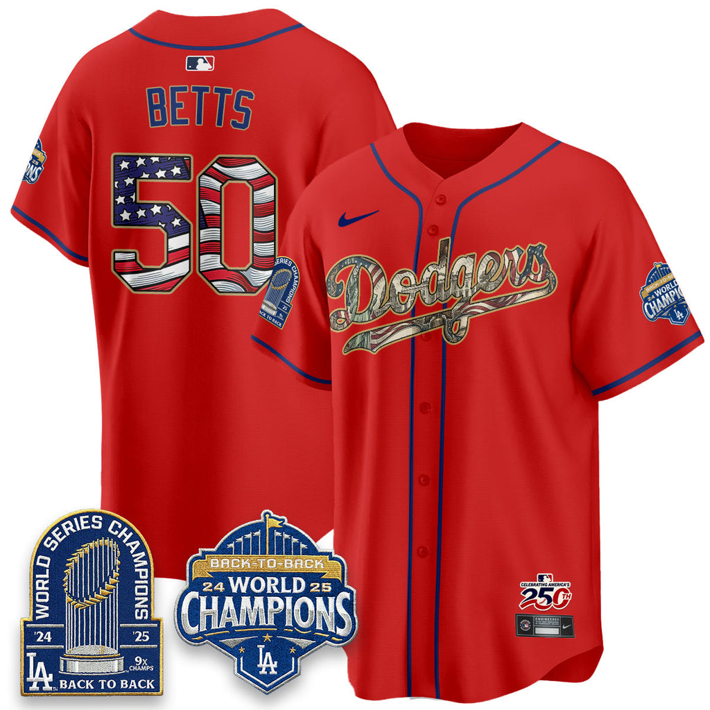LAD 2026 Independence Day USA Vapor Limited Jersey - Stitched