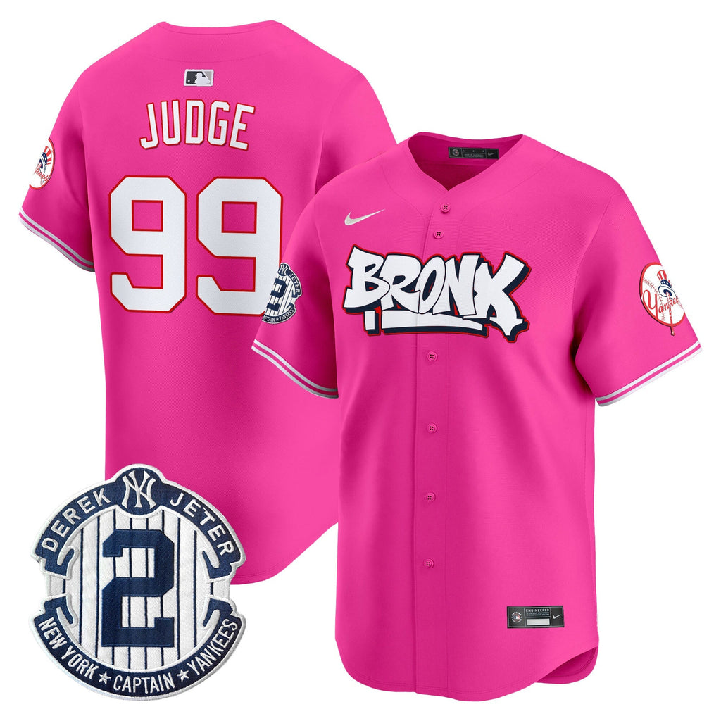 NYY The Bronx Graffiti Vapor Premier Limited Jersey V4 - Stitched