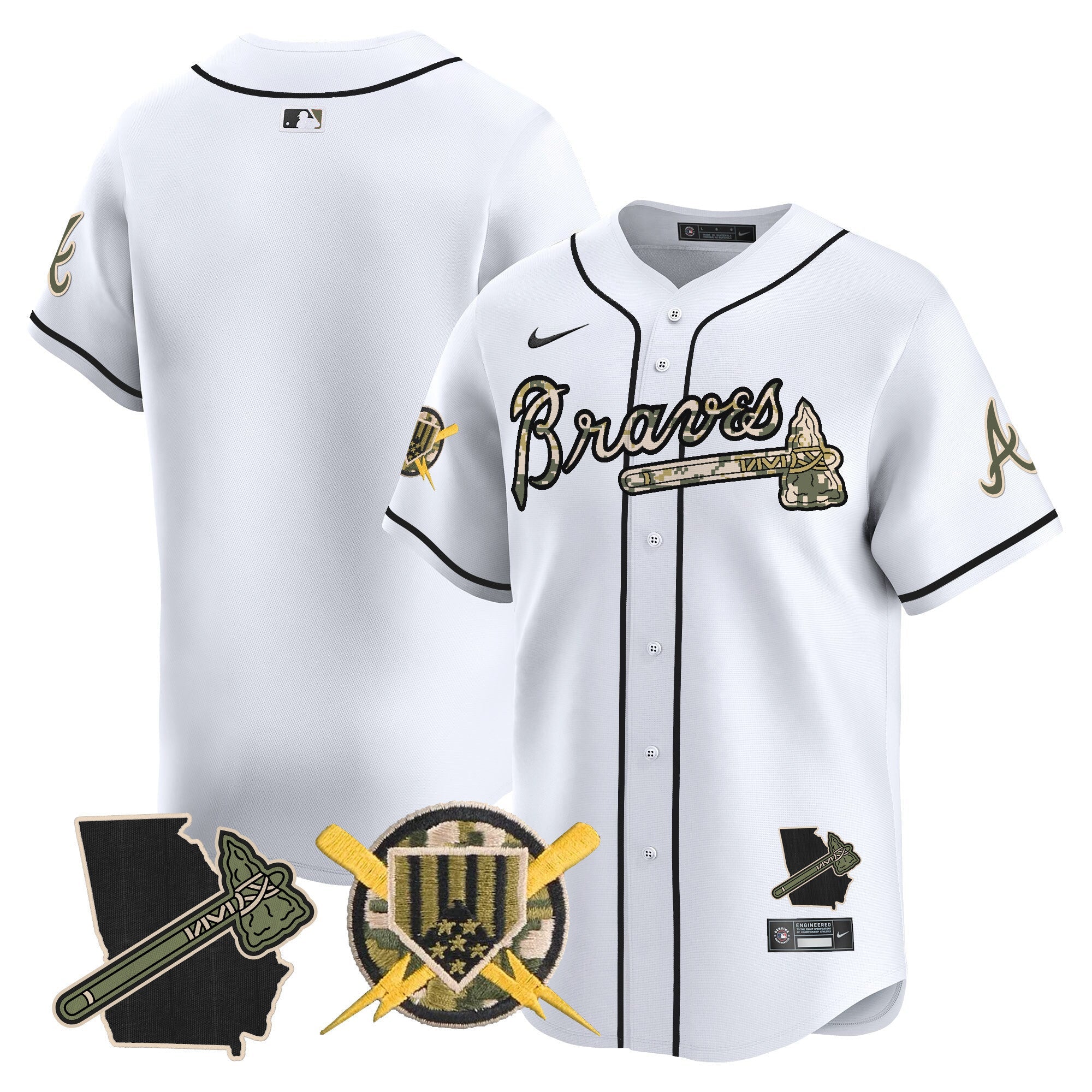 ATL Armed Forces Day Vapor Premier Limited Jersey - Stitched