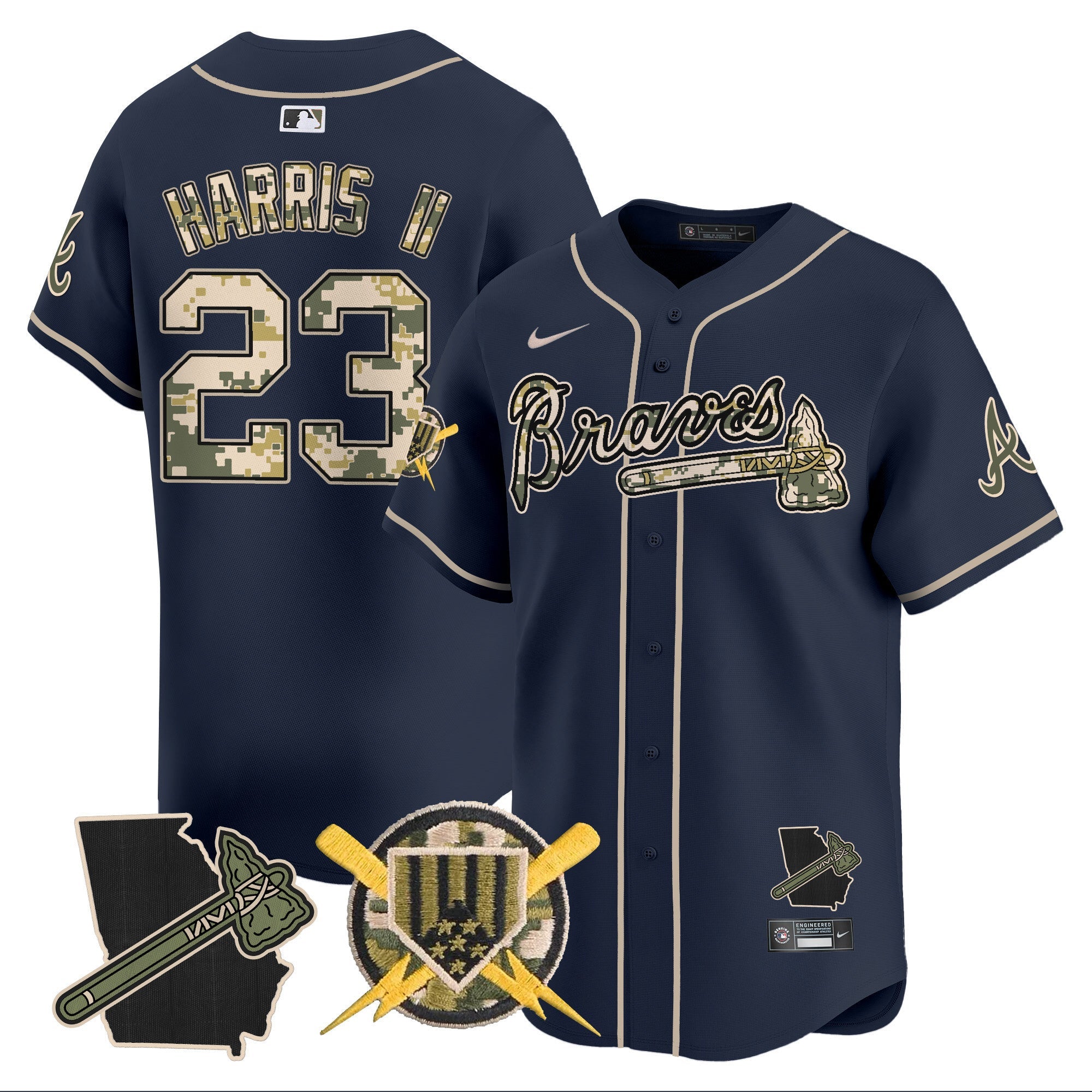 ATL Armed Forces Day Vapor Premier Limited Jersey - Stitched