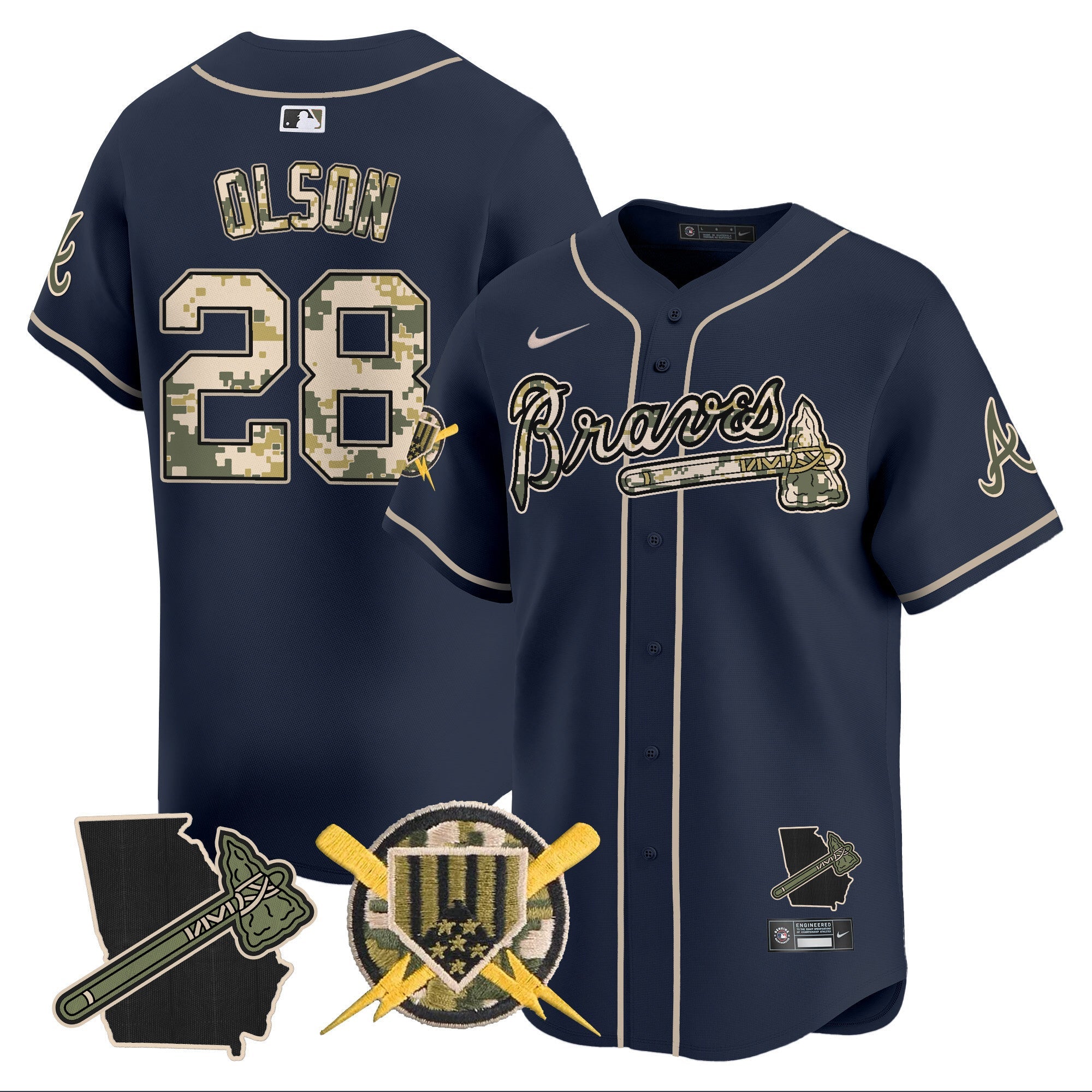 ATL Armed Forces Day Vapor Premier Limited Jersey - Stitched