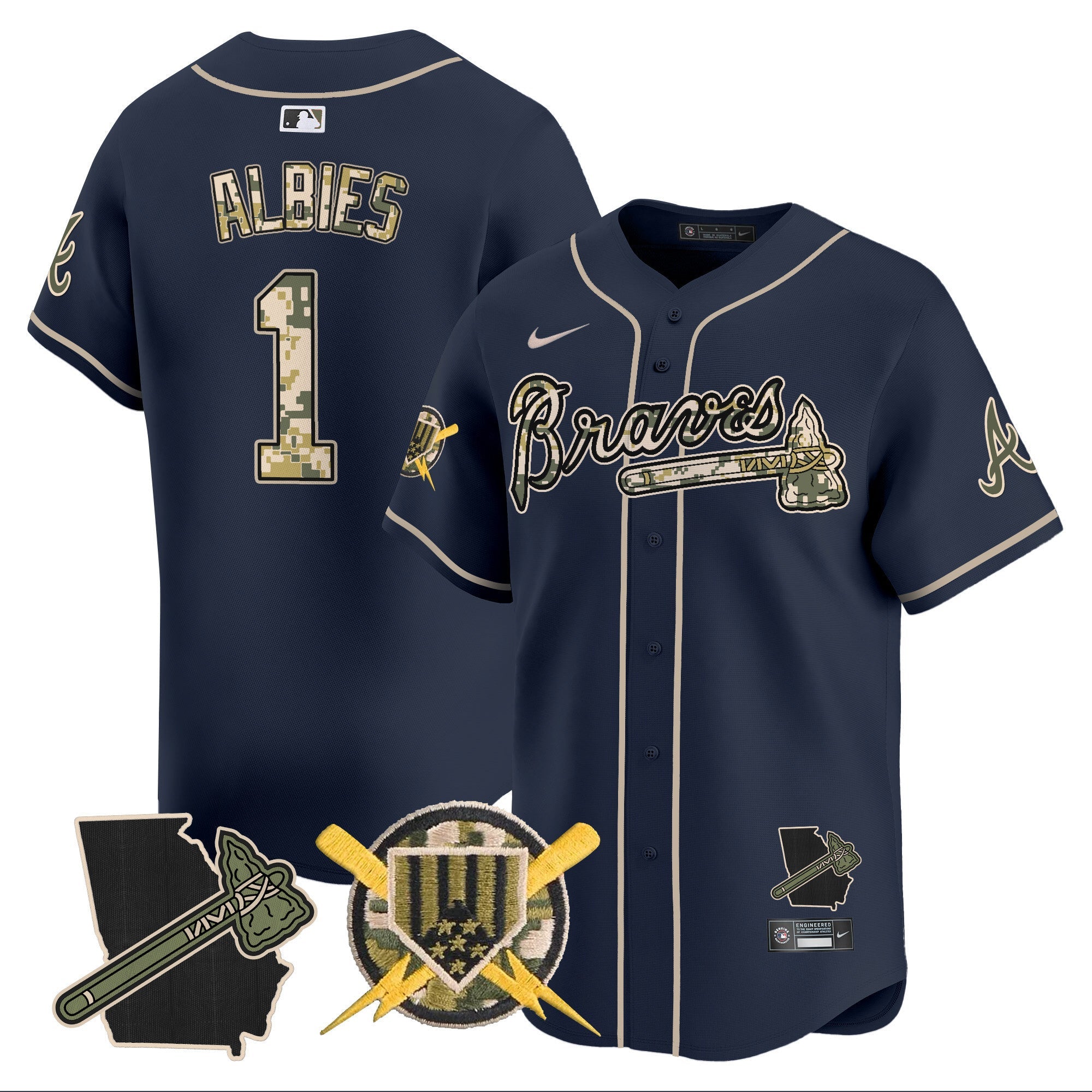 ATL Armed Forces Day Vapor Premier Limited Jersey - Stitched