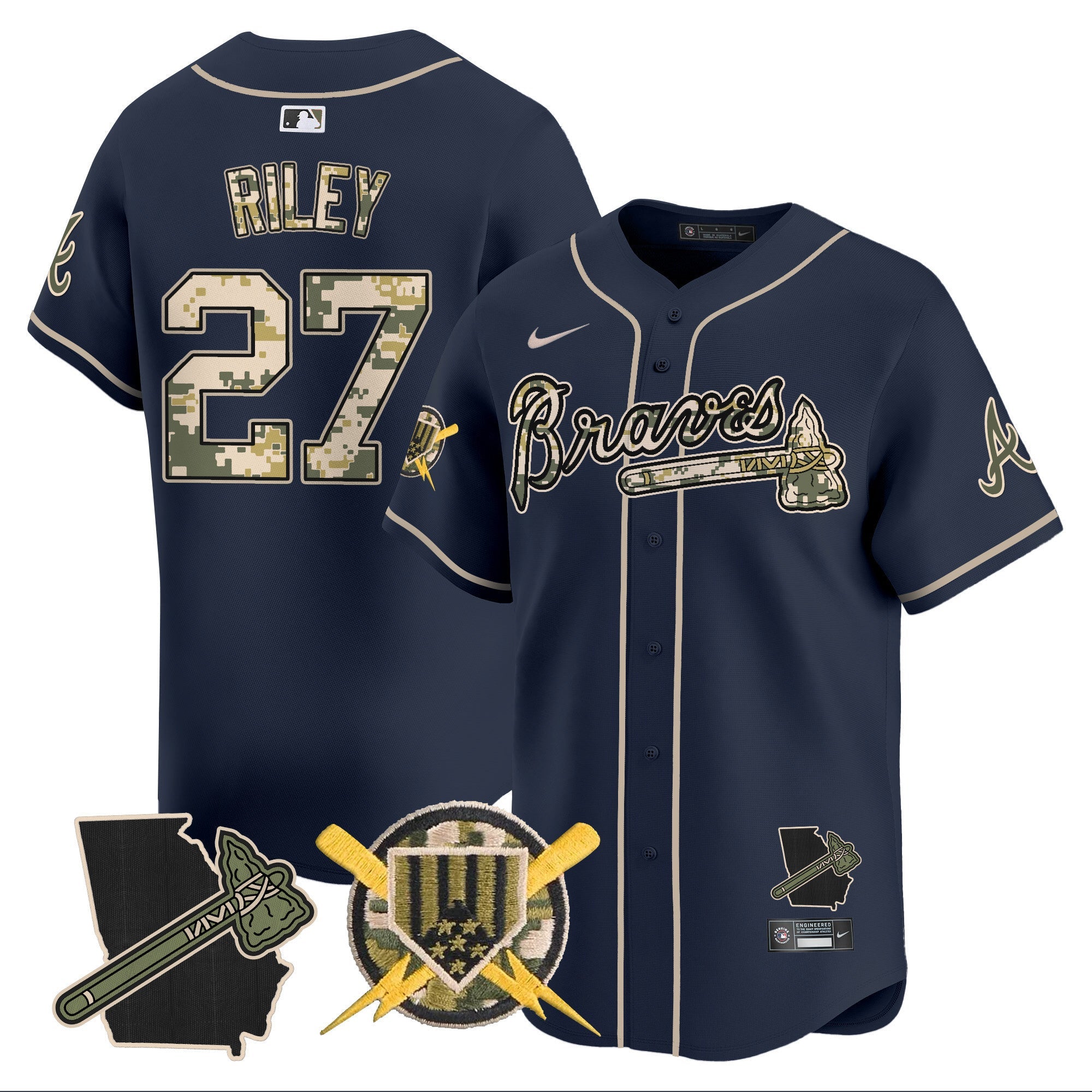 ATL Armed Forces Day Vapor Premier Limited Jersey - Stitched