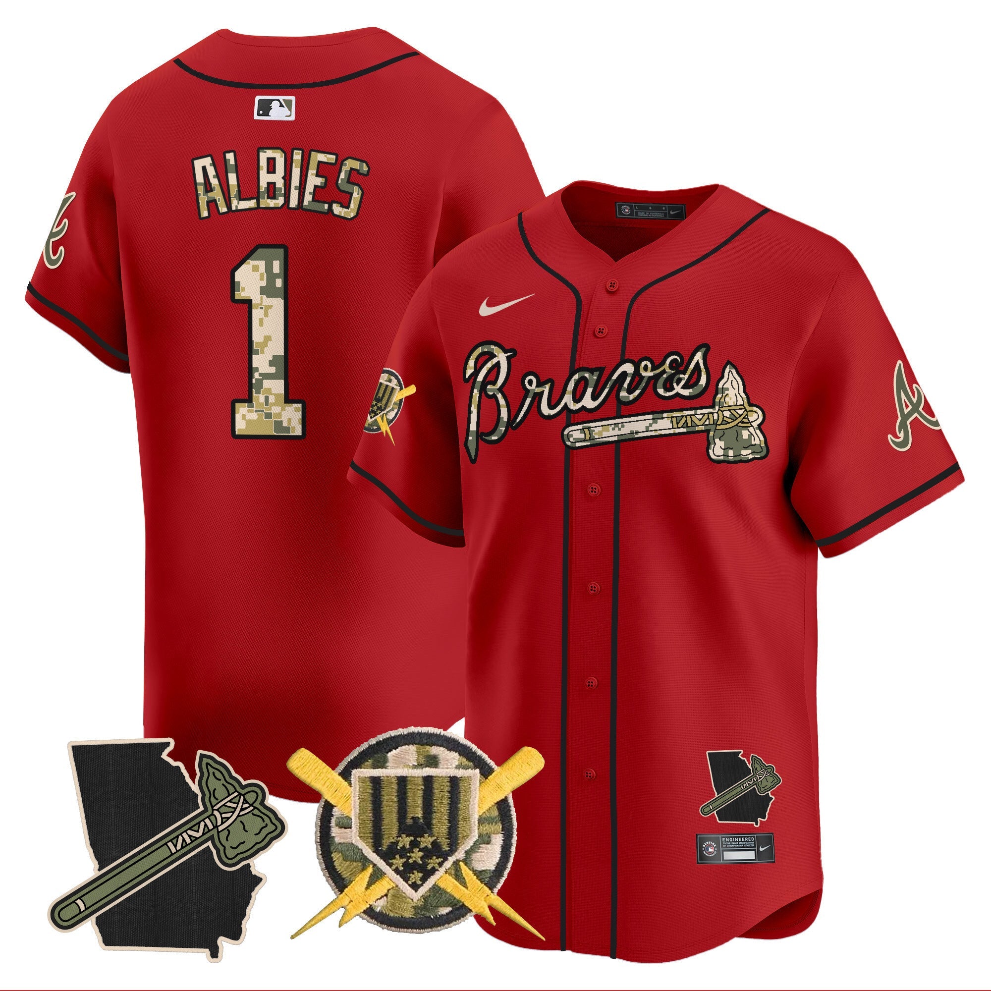 ATL Armed Forces Day Vapor Premier Limited Jersey - Stitched