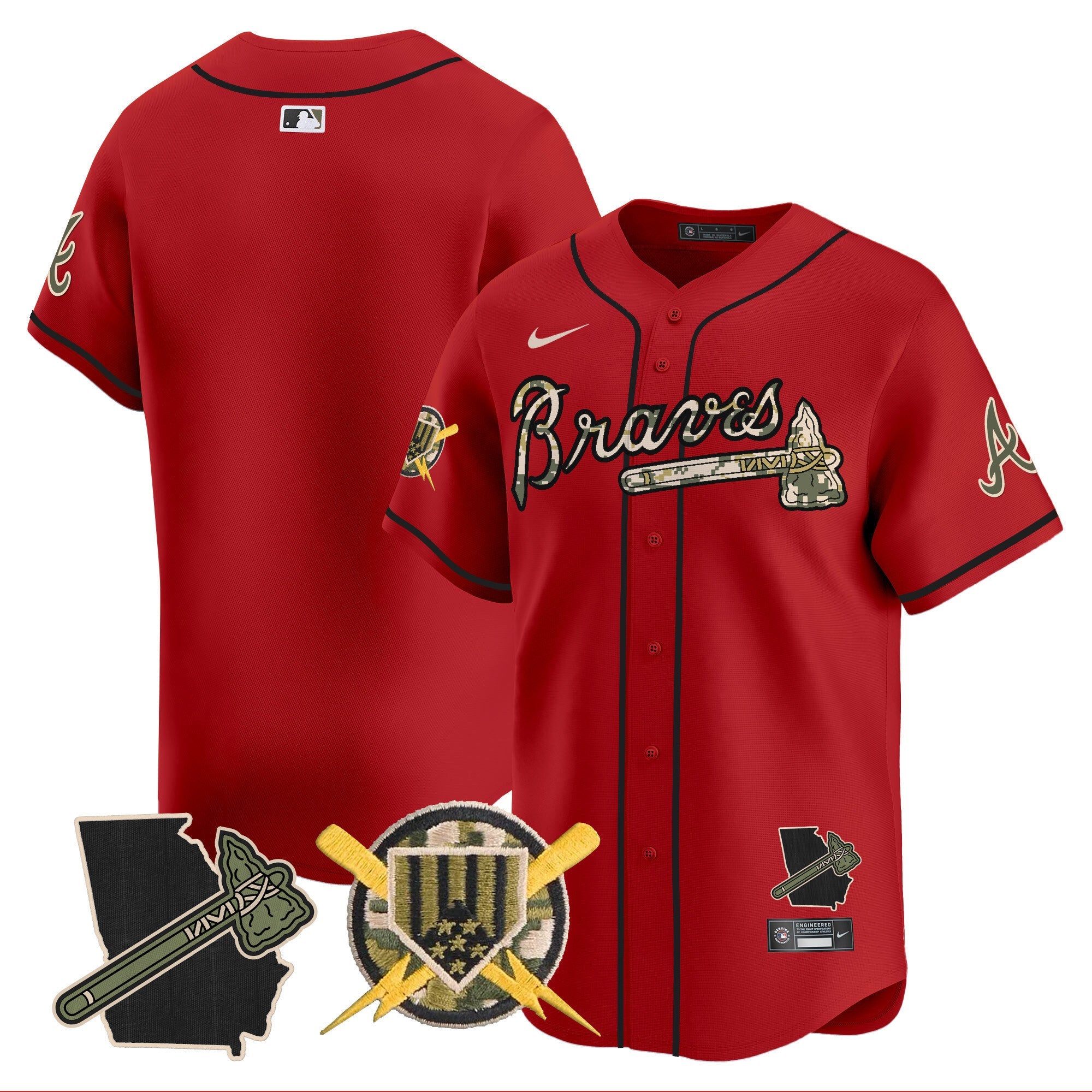 ATL Armed Forces Day Vapor Premier Limited Jersey - Stitched