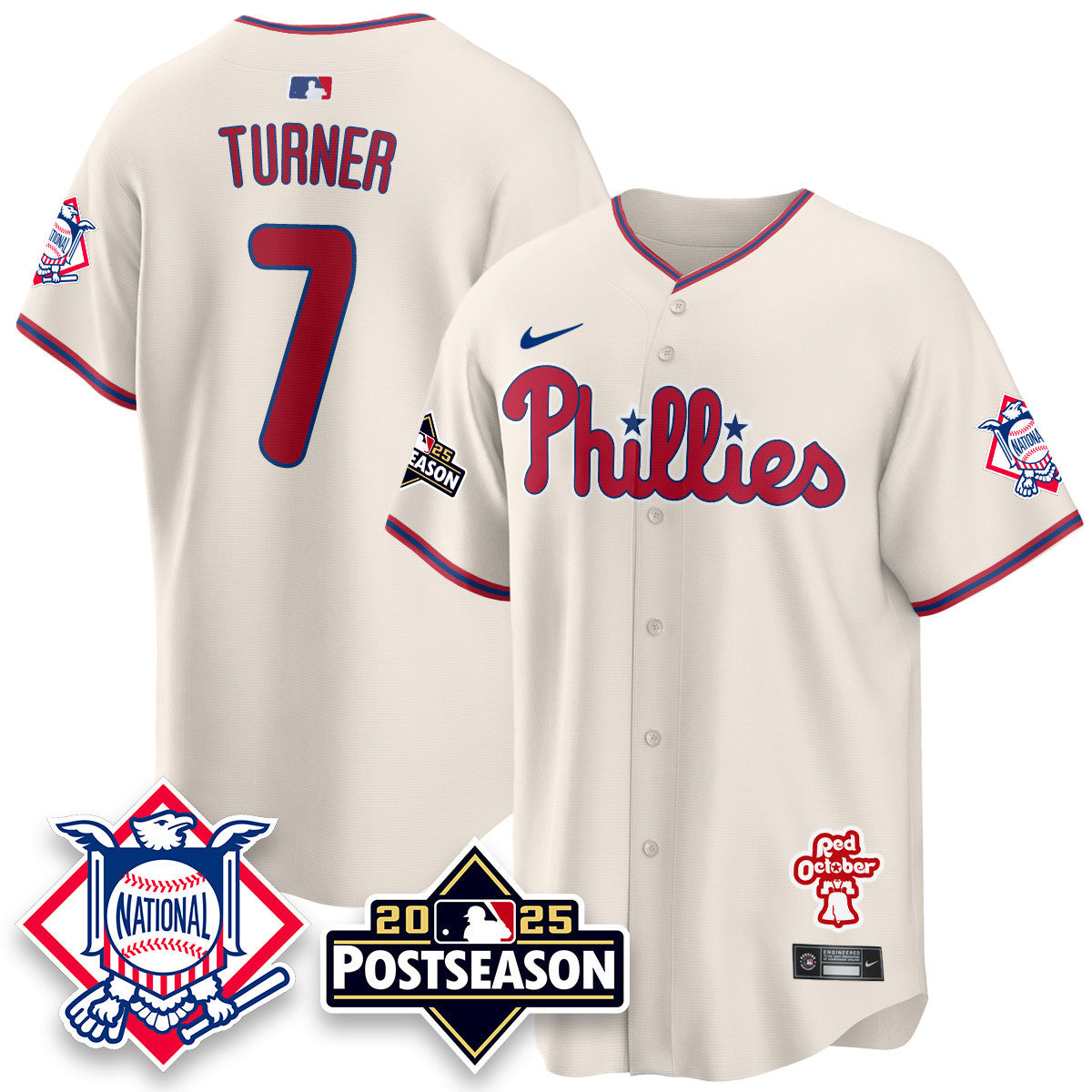 PHI 2025 Postseason Jersey - Stitched