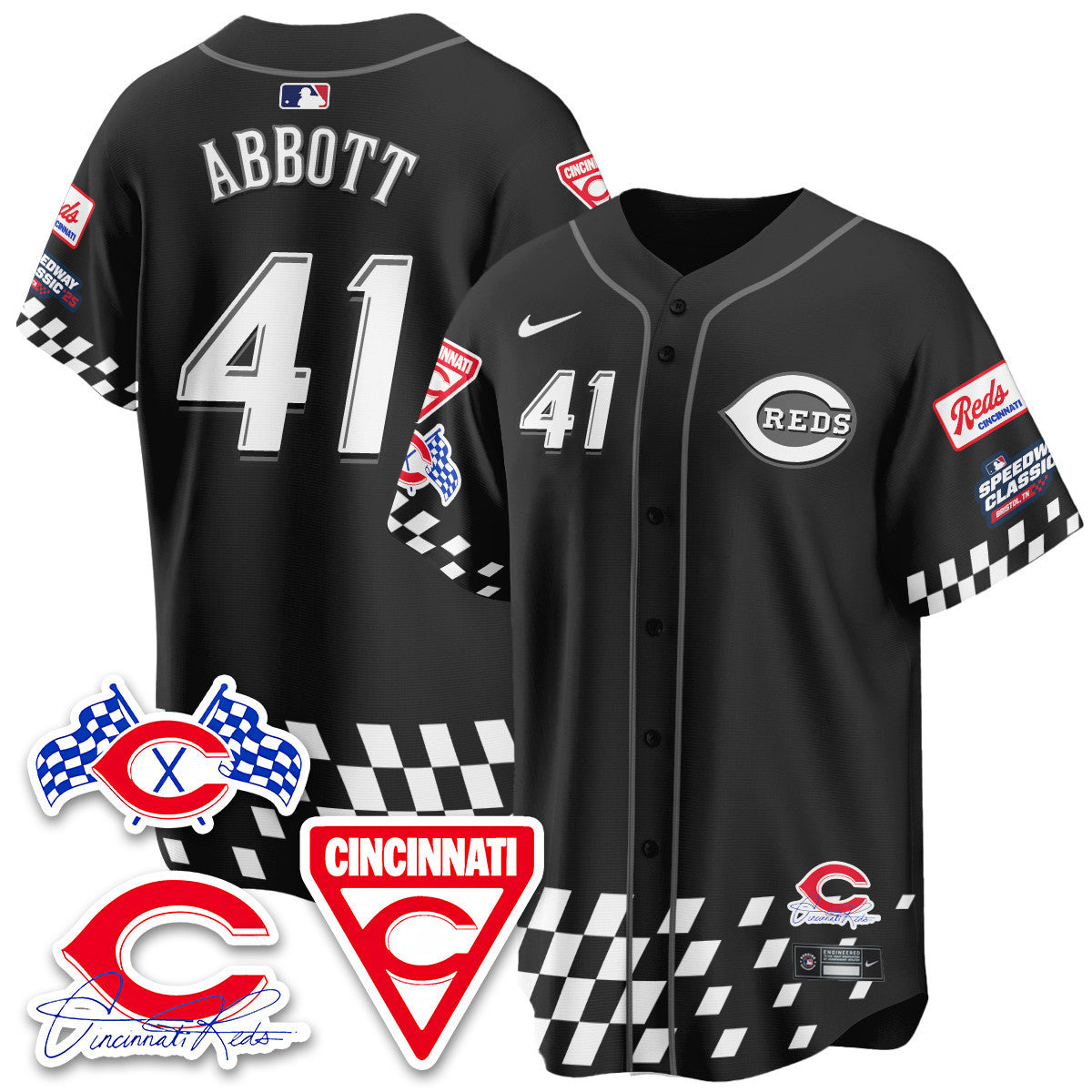 CIN 2025 Speedway Limited Jersey V2 - Stitched