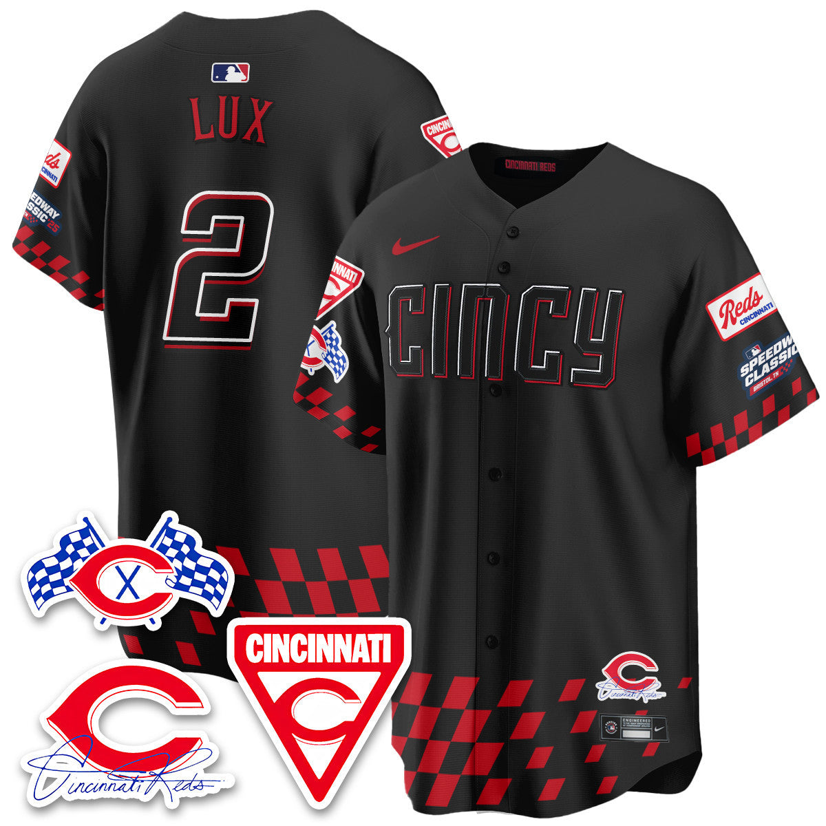 CIN 2025 Speedway Limited Jersey V2 - Stitched